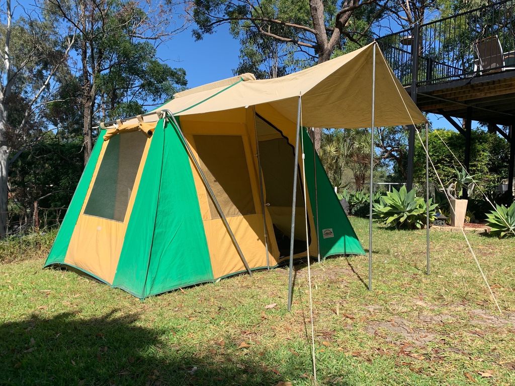 Gold Coast Tool Library Tent Canvas 4 Person (0119)